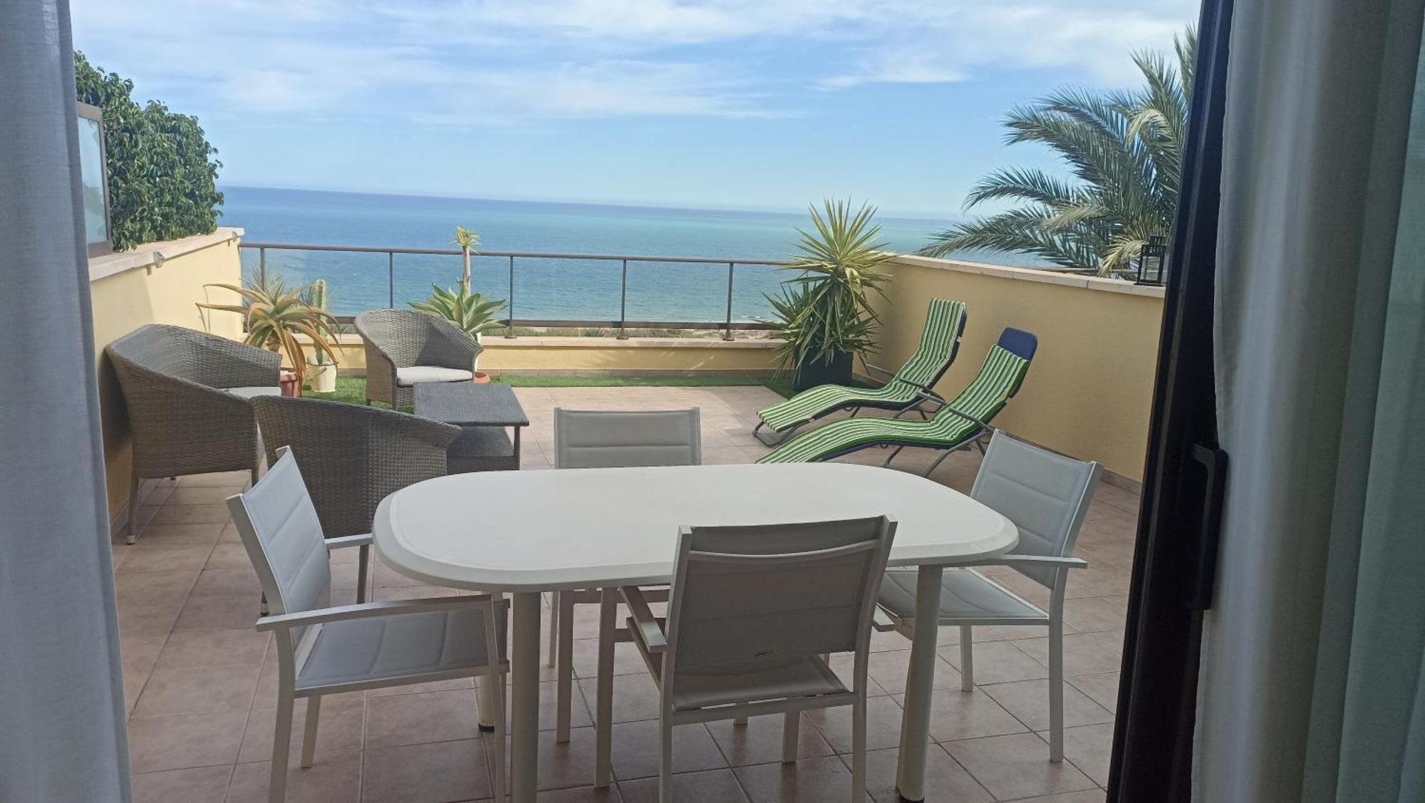 Bungalow En Primera Linea Del Mar 아레날레스 델 솔 외부 사진